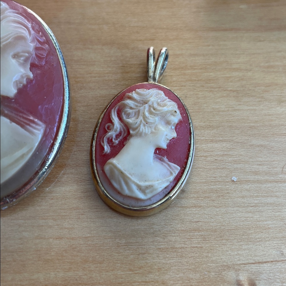 Vintage cameo set - Picture 4 of 7